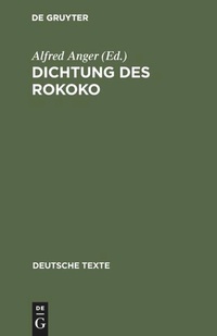 Enlarge image Cover: Dichtung des Rokoko - De Gruyter