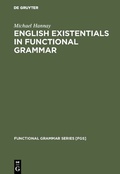 Cover: English existentials in functional grammar - De Gruyter Mouton