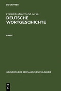 Cover: Deutsche Wortgeschichte / Deutsche Wortgeschichte. Band 1 - De Gruyter