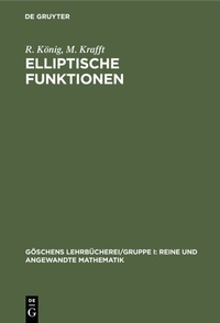 Abbildung von: Elliptische Funktionen - De Gruyter