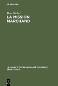 Cover: La mission Marchand - De Gruyter Mouton