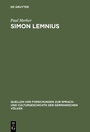 Cover: Simon Lemnius - De Gruyter