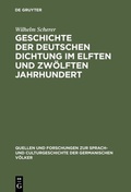 Cover: Geschichte der deutschen Dichtung im elften und zw&ouml;lften Jahrhundert - De Gruyter