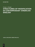 Cover: Structures of modification in contemporary American English - De Gruyter Mouton