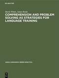 Cover: Comprehension and problem solving as strategies for language training - De Gruyter Mouton