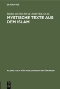 Bild: Mystische Texte aus dem Islam - De Gruyter