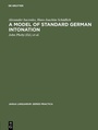 Cover: A model of standard German intonation - De Gruyter Mouton