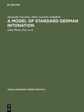 Cover: A model of standard German intonation - De Gruyter Mouton