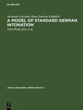 Cover: A model of standard German intonation - De Gruyter Mouton
