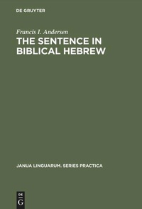 Enlarge image Cover: The Sentence in Biblical Hebrew - De Gruyter Mouton
