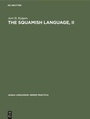 Cover: The Squamish language, II - De Gruyter Mouton