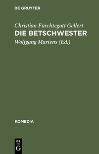 Enlarge image Cover: Die Betschwester - De Gruyter Mouton