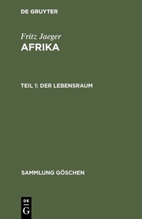 Abbildung von: Der Lebensraum - De Gruyter