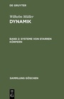 Cover: Systeme von starren Körpern - De Gruyter