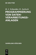 Cover: Programmierung von Datenverarbeitungsanlagen - De Gruyter