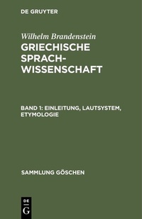 Abbildung von: Einleitung, Lautsystem, Etymologie - De Gruyter Mouton