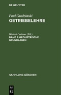 Cover: Geometrische Grundlagen - De Gruyter