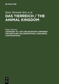 Cover: Liste der rezenten Amphibien und Reptilien: Helodermatidae, Varanidae, Lanthanotidae - De Gruyter