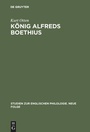 Cover: König Alfreds Boethius - De Gruyter Mouton