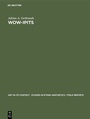 Cover: Wow-Ipits - De Gruyter Mouton