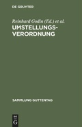 Cover: Umstellungsverordnung - De Gruyter