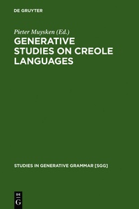 Enlarge image Cover: Generative studies on Creole languages - De Gruyter Mouton