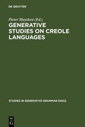 Cover: Generative studies on Creole languages - De Gruyter Mouton