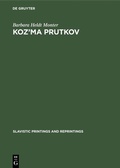 Cover: Koz'ma Prutkov - De Gruyter Mouton