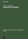 Cover: Auguste Sanqui - De Gruyter Mouton