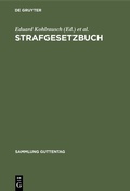 Cover: Strafgesetzbuch - De Gruyter