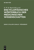 Cover: Fallopii Canalis - Fr&uuml;hgeburt - De Gruyter
