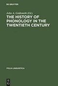 Cover: The history of phonology in the twentieth century - De Gruyter Mouton