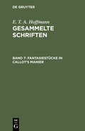 Cover: Fantasiest&uuml;cke in Callot's Manier - De Gruyter