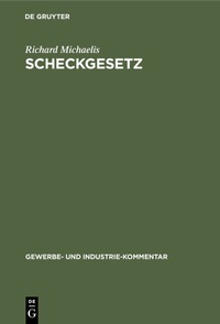 Enlarge image Cover: Scheckgesetz - De Gruyter
