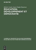Cover: &Eacute;ducation, d&eacute;veloppement et d&eacute;mocratie - De Gruyter Mouton