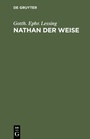 Cover: Nathan der Weise - De Gruyter