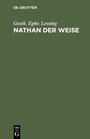 Cover: Nathan der Weise - De Gruyter