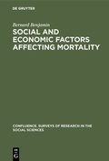 Cover: Social and economic factors affecting mortality - De Gruyter Mouton