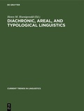Cover: Diachronic, areal, and typological Linguistics - De Gruyter Mouton