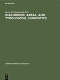Cover: Diachronic, areal, and typological Linguistics - De Gruyter Mouton