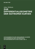 Bild: Zur Differentialgeometrie der isotropen Kurven - De Gruyter