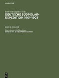 Cover: Deutsche S&uuml;dpolar-Expedition 1901-1903. Zoologie / Die Appendicularien - De Gruyter
