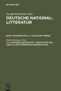 Cover: Universalgeschichte - De Gruyter