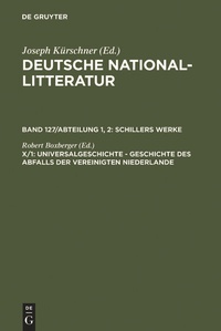 Enlarge image Cover: Universalgeschichte - De Gruyter