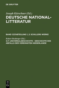 Enlarge image Cover: Universalgeschichte - De Gruyter
