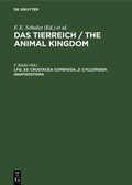 Cover: Crustacea copepoda, 2: Cyclopoida gnathostoma - De Gruyter