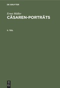 Cover: C&auml;saren-Portr&auml;ts. Teil 2 - De Gruyter