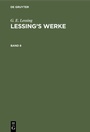 Cover: Lessing's Werke. Band 8 - De Gruyter