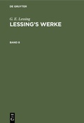 Bild: Lessing's Werke. Band 8 - De Gruyter