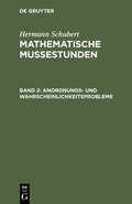 Cover: Anordnungs- und Wahrscheinlichkeitsprobleme - De Gruyter